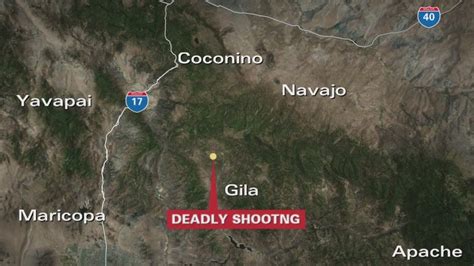 shooting in payson|Man dead following shooting in Tonto National Forest, suspect .